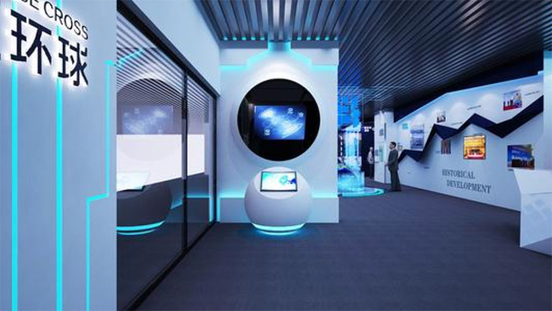 展廳展館設計圖_展館展廳設計_展廳展館設計公司