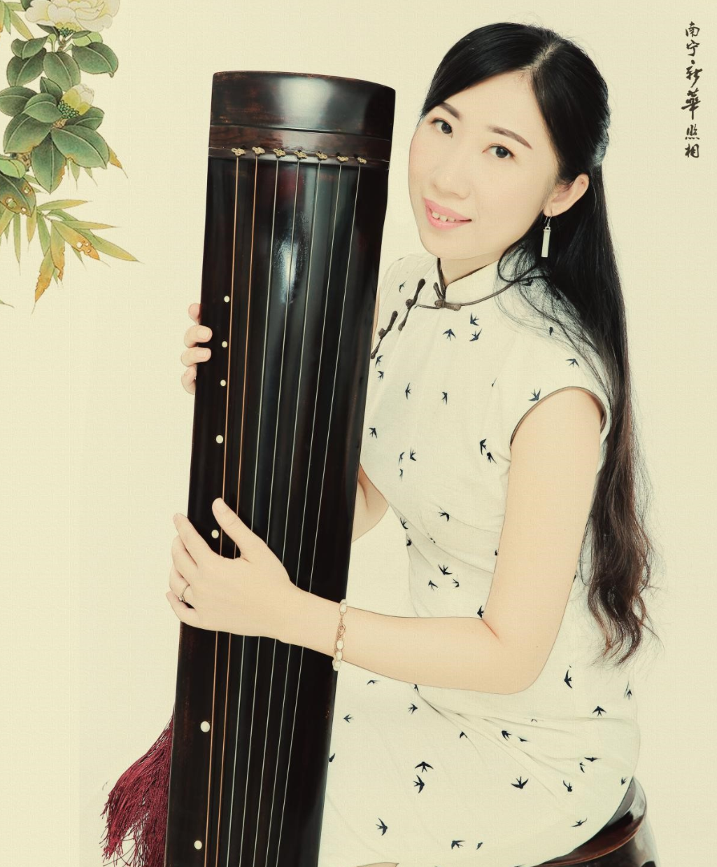古琴尾音_古琴琴尾_杜尾頑古琴