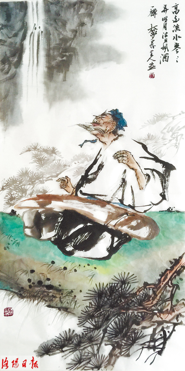 高山流水古琴演奏_高山流水古琴講解曲譜視頻_高山流水古琴曲講解